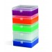 SP Bel-Art 100-Place Plastic Freezer Storage Boxes; Purple (Pack of 5)