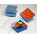 SP Bel-Art Polypropylene Freezer Box; For 1.5-2.0ml Micro Tubes/Cryo Vials, 81 Places (Pack of 4)
