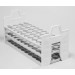 SP Bel-Art Stack Rack Test Tube Rack; For 16-20mm Tubes, 40 Places, Polypropylene