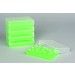 SP Bel-Art PCR Rack; For 0.2ml Tubes, 96 Places, Fluorescent Green (Pack of 5)