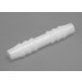 SP Bel-Art Straight Tubing Connectors for ¼ in. Tubing; Polypropylene (Pack of 12)