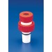 SP Bel-Art Safe-Lab Joint Tubing Adapter for 24/40 Tapered Joints; 8mm Hole Opening, PTFE