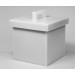 SP Bel-Art Lead Lined Polyethylene Storage Box; 25L x 25W x 25cmH
