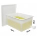 SP Bel-Art Heavy Duty Polyethylene Rectangular Tank with Top Flanges and Faucet; 16.5 x 11 x 10 in.