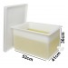 SP Bel-Art Heavy Duty Polyethylene Rectangular Tank with Top Flanges and Faucet; 21 x 16 x 14 in.