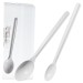 Sterileware Oval Sampling Spoons – White