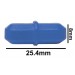 SP Bel-Art Spinbar Teflon Octagon Magnetic Stirring Bar; 25.4 x 8mm, Blue