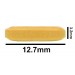 SP Bel-Art Spinbar Teflon Octagon Magnetic Stirring Bar; 12.7 x 3.2mm, Yellow