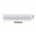 SP Bel-Art Spinbar Teflon Cylindrical Magnetic Stirring Bar; 54.0 x 9.5mm, White