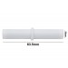 SP Bel-Art Spinbar Teflon Cylindrical Magnetic Stirring Bar; 63.5 x 16mm, White
