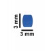 SP Bel-Art Spinbar Teflon Micro (Flea) Magnetic Stirring Bar; 3 x 3mm, Blue