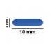 SP Bel-Art Spinbar Teflon Micro (Flea) Magnetic Stirring Bar; 10 x 3mm, Blue