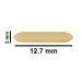 SP Bel-Art Spinbar Teflon Micro (Flea) Magnetic Stirring Bar; 12.7 x 3mm, Yellow