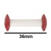 SP Bel-Art Circulus Teflon Magnetic Stirring Bar; 36mm Length, Red 