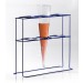SP Bel-Art Poxygrid Imhoff Cone Rack; 3 Places, 17¹⁄₂ x 6³⁄₄ x 16 in.