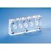 SP Bel-Art Five Cavity In-Line Equilibrium Cell; 1ml, Acrylic, 6 x 1 x 3 in. 