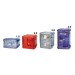 SP Bel-Art Secador Clear 1.0 Vertical Desiccator Cabinet with Blue End-Caps; 0.7 cu. ft.