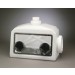 SP Bel-Art Portable Glove Box System with 2 Gas Ports, Gloves, and Clamping Rings; 27 x 13 x 22 in.