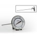 SP Bel-Art, H-B DURAC Bi-Metallic Thermometer; 0 to 250C, 50mm Dial