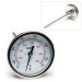 SP Bel-Art, H-B DURAC Bi-Metallic Dial Thermometer; 70 to 400C (150 to 750F), 1/2 in. NPT Threaded Connection, 75mm Dial