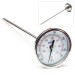 SP Bel-Art, H-B DURAC Bi-Metallic Dial Thermometer; 60 to 400C (150 to 750F), 1/2 in. NPT Threaded Connection, 75mm Dial