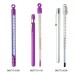 SP Bel-Art, H-B DURAC Plus Pocket Liquid-In-Glass Laboratory Thermometer; 0 to 220F, Window Plastic Case, Organic Liquid Fill