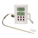 SP Bel-Art, H-B DURAC Calibrated Electronic Thermometer with Stainless Steel Probe; -50/300C (-58/572F), 64 x 95mm