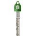 SP Bel-Art, H-B Liquid-in-Glass Thermometer Non-Roll Fitting, Green PVC Plastic, Ring Top (Pack of 25)