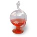 **OVERSTOCK**   H-B DURAC Glass Weather Ball Barometer