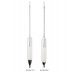 SP Bel-Art, H-B DURAC ASTM 84H Precision, Individually Calibrated 0.750/0.800 Specific Gravity Hydrometer