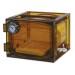 SP Bel-Art Lab Companion Amber Polycarbonate Cabinet Style Vacuum Desiccator; 23 Liter