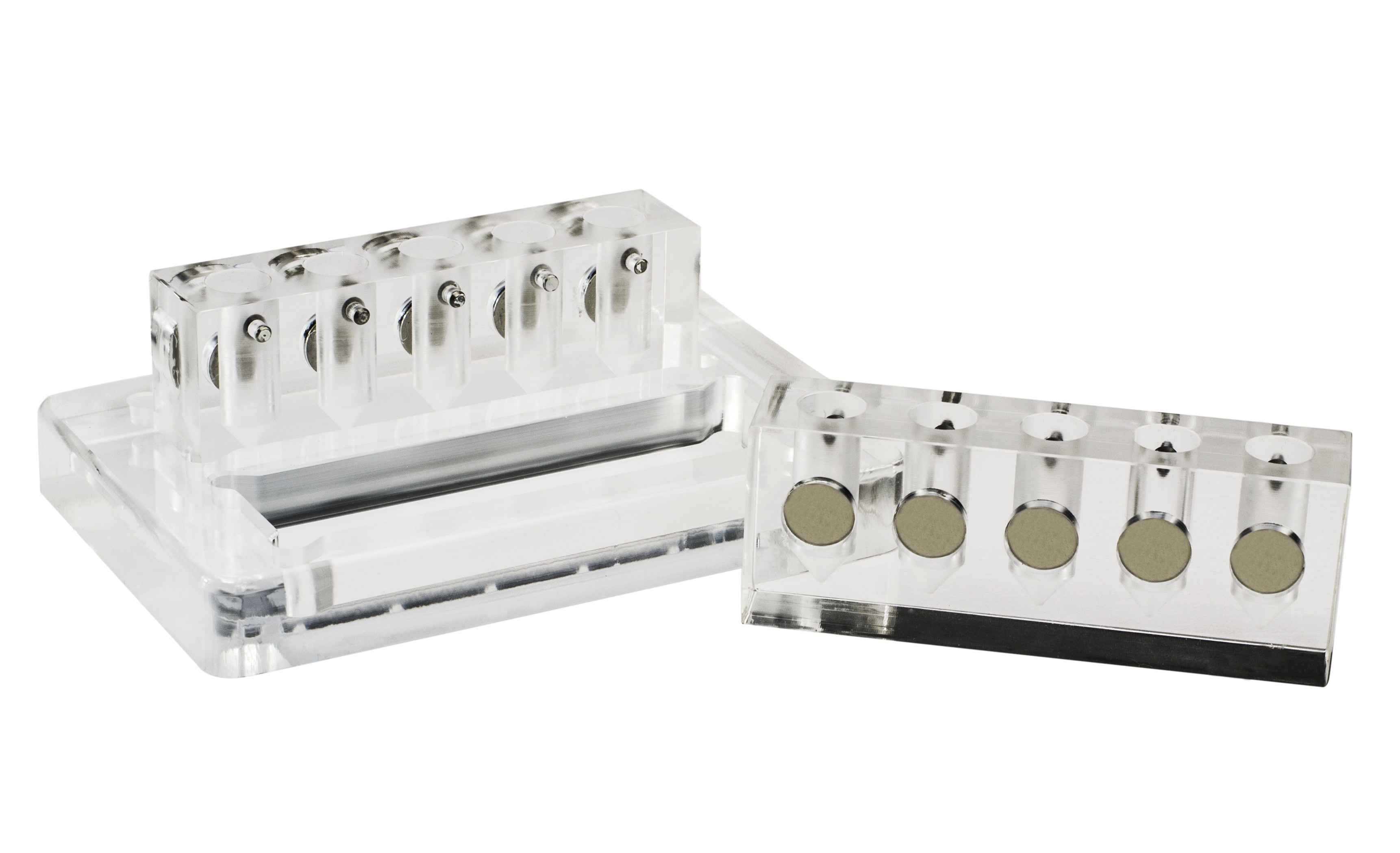 Adamas-Beta 96 Wells Magnetic Bead Separation Rack for Microcentrifuge Tubes 